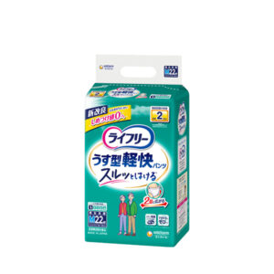 ライフリー　うす型軽快パンツ　Ｍ　（２２枚入）